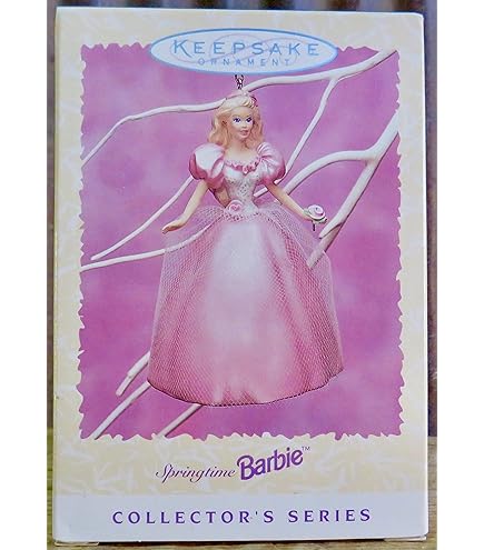 箱なし Hallmark Barbie Family Deluxe House 2007 Barbie - Family Deluxe House Hallmark Ornament | The